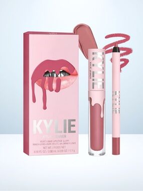 Kylie Cosmetics 2-Pc. Velvet Lip Set, Posie K